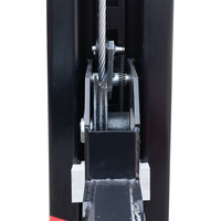 Pont élévateur quatre colonnes 5T 5M pour atelier de réparation automobile, avec rampe de déplacement électrique de 5000 mm et poutre de levage pour alignement, équipement de garage professionnel