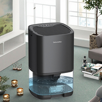Déshumidificateur d'air portable familial OEM 1,0 L, mini, best-seller, faible bruit, pour usage domestique