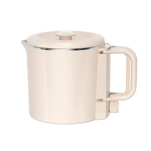 Bouilloire électrique sans fil pliable portable en verre borosilicate 1,8 L avec arrêt automatique, contrôle de la température et rotation à 360 degrés - Product Image 1