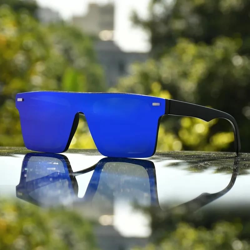 Usom Square Frame Colorful Custom Trendy Sun Glasses Sea water corrosion protection Polarized fashion Women Men sunglasses 2023