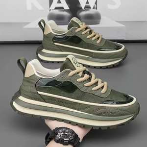 Zapatos Deportivos Ligeros Antideslizantes, Transpirables, con Suela Gruesa, Casuales, de Alta Elasticidad, Resistentes al Desgaste, Suaves, para Correr y Caminar - Product Image 4