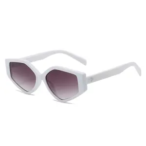New Hot Sale Personality Street Photo Shades 2023 Sunglasses Gradient Colorful Tortoise Shell Men Women Sunglasses