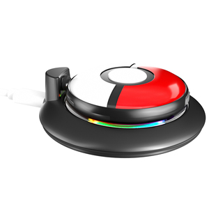 แท่นชาร์จแม่เหล็กมาใหม่พร้อมไฟหลากสี RGB พร้อมเคสป้องกันซิลิโคนกันน้ำสำหรับ Poke <span class=keywords><strong>Go</strong></span> Plus + - Product Image 2