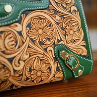 Pochette pour femme en cuir véritable SNAIL avec fermeture éclair, motif floral, décoration de lettres, chaînes, durable, imperméable, capacité de 1 à 1,9 L