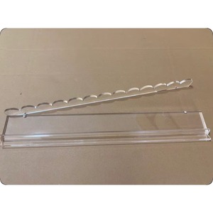 Supports <span class=keywords><strong>de</strong></span> Mahjong Modernes en Acrylique <span class=keywords><strong>de</strong></span> 20 Pouces à Bordures Festonnées avec Poussoirs Magnétiques pour le Divertissement - Product Image 4