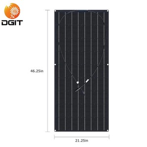 Kit Solar Monocristalino Flexible de 200W, Ultrafino y Ligero para RV, Barco, Uso Marino y al Aire Libre - Product Image 5