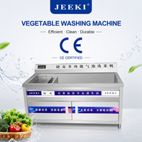 JEEKI Industriële Bellenwasmachine voor Fruit en Groenten met Ozon voor Commerciële Keukens