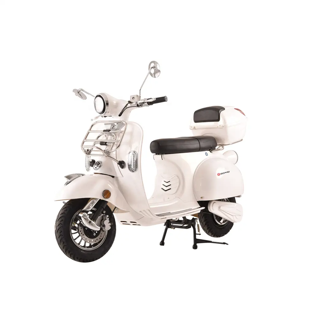 Moto électrique de haute capacité pour hommes et femmes, coc 72 v20 ah, style vespa, scooter, usine chinoise