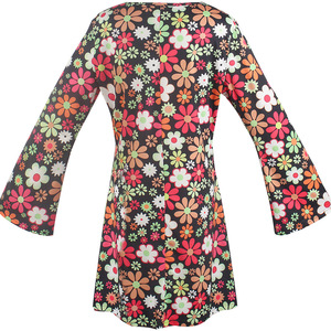 Halloween retrò anni '60 anni '70 <span class=keywords><strong>Costume</strong></span> da discoteca Hippie donne con segno di pace accessori YTHC-009 - Product Image 3