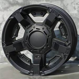 Jantes en alliage de magnésium RSJ pour Ford 18 pouces 9.0J 5x130/139.7 CB 110.1 Noir Mat 4x4 Tout-terrain pour voitures particulières - Product Image 5