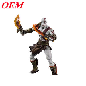 Statue en PVC de <span class=keywords><strong>Kratos</strong></span>, Dieu de la Guerre, 18 cm, figurine d'<span class=keywords><strong>action</strong></span>, couleur et logo personnalisés, jouet de dessin animé pour collectionneurs - Product Image 3