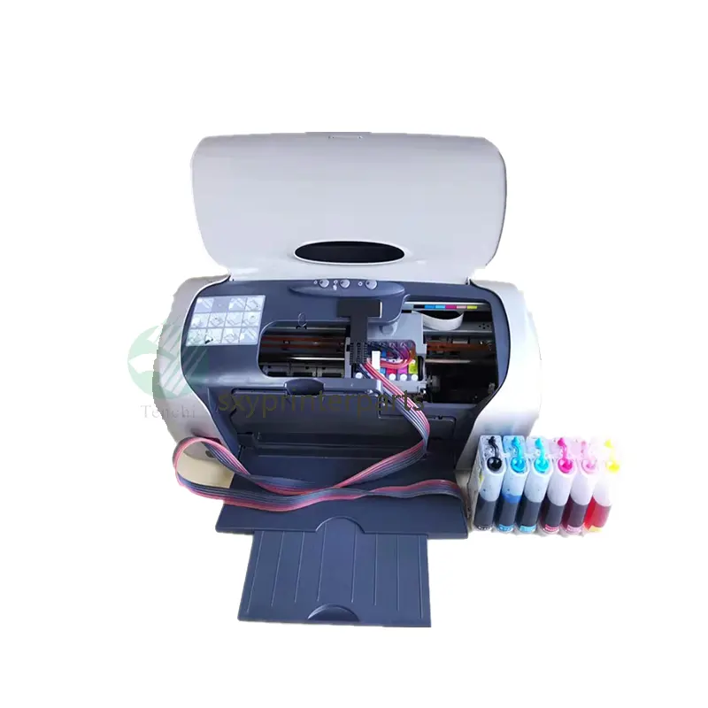 Epson 첨필 사진 R230 인쇄 기계 기계를 위한 ciss와 인쇄 머리를 가진 초침 Uv 인쇄 기계 기계