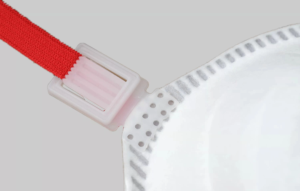 EN Disposable FFP3 Cup-Shape 4-Layer Protective Face Mask Breathing Valve Non-Woven Fabric <b>Foam</b> Nose <b>Pad</b> Respiration Protection - Product Image 5