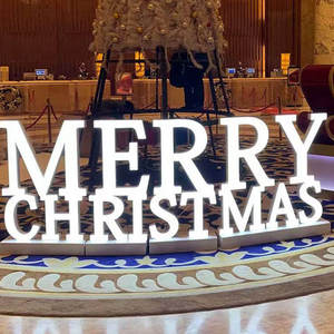 Ngoài trời RGB LED Neon marquee chữ dấu hiệu 3ft 4ft lớn kim loại ánh sáng cho các trường học sinh nhật Đảng & trang trí đám cưới - Product Image 4