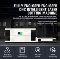 Machine de découpe laser CNC automatique haute vitesse 1500W-3000W 3015 pour le traitement des tôles d'acier en usine