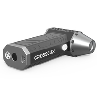 Ventilateur miniature puissant Crossgun 130000 tr/min, batterie, charge USB, ventilateur électrique portable, souffleur d'air