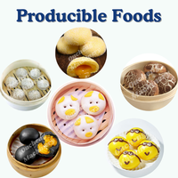 Mesin Pembuat Baozi/Oucheng China/Line Produksi Momo/Mesin Pembuat Bakpao Kukus.