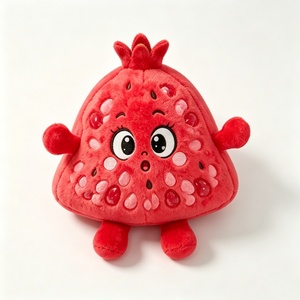 Peluche de fruit personnalisée, Peluche de fruit mignonne, Peluche grenade rouge, Jouet en peluche grenade, Animal en peluche grenade - Product Image 5