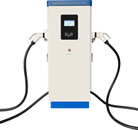 Nouvelle station de recharge commerciale pour véhicules électriques TARY CCS2 DC 120/160KW OCPP APP RFID Double pistolet