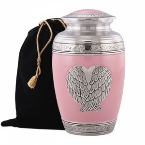 Urna de cremación para adultos de latón hecha a mano, hermoso y moderno, funerario conmemorativo, jarrón para cenizas, diseño moderno de estilo americano - Product Image 1