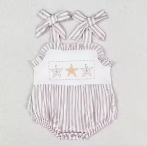 Nuevo Conjunto de Ropa para Bebé Niño, Estilo Boutique, con Bordado de Pato Mallard a Cuadros, Mameluco sin Mangas para Verano - Product Image 6