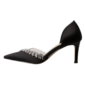 Black Old Lady Shoes - 2025 New Design Comfortable Pumps