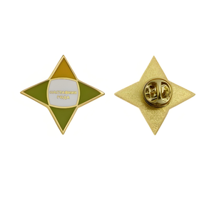 ป้ายสลักรูปแมวชุบทองทำจากโลหะผสมสังกะสีเคลือบแข็ง - Product Image 6