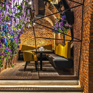Mesa y Sillas de Comedor de Terciopelo Comerciales de Lujo, <span class=keywords><strong>Muebles</strong></span> Modernos para Restaurantes, para Banquetes de Hotel y Soluciones para Proyectos Comerciales - Product Image 3