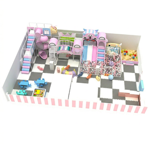 Estructuras de Juegos Infantiles Personalizadas de 220 m² para Interiores, para Centros Comerciales - Product Image 1