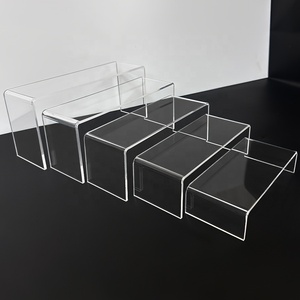 Plataforma de Exhibición de Acrílico Transparente Personalizada para Figuras Pop, Exhibidor Multifuncional para Joyería, Perfumes y Coleccionables - Product Image 2