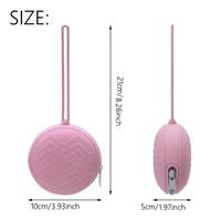 Cas de sucette en silicone facile à nettoyer, support de stockage de mannequin de bébé de qualité alimentaire avec fermeture écl