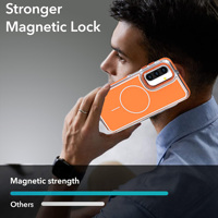 Étui de téléphone magnétique robuste et résistant pour Samsung Galaxy A16, double couche, protection antichoc, coque de protection mobile