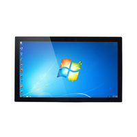 Conception mince 21.5 23.6 24 pouces USB RS232 écran tactile capacitif TFT LCD écran tactile moniteur affichage