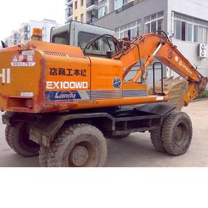 Hitachi-excavadora de ruedas ex100, usada, Japón, ex100 ex100wd - Product Image 4