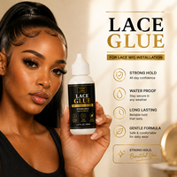 Colle pour perruques en dentelle à marque privée 68ML, adhésif imperméable longue durée à tenue forte pour perruques Lace Front