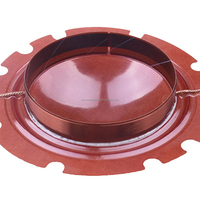 Diaphragme de remplacement économique en phénol de 51,6 mm (2 pouces) pour haut-parleur de compression et unité de tweeter