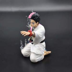 Action Figure di Alta Qualità di Juuni Kitsuki in Posizione Inginocchiata, Akaza, da Anime 'Repentance Before Death' - Product Image 4