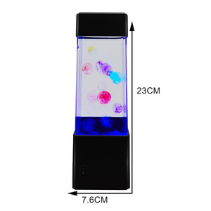 USB ổ cắm Led Mini Fish Tank ánh sáng sứa cạnh giường ngủ bảng ánh sáng ánh sáng ban đêm - Product Image 6