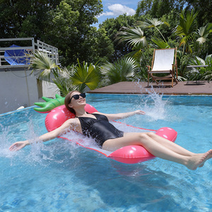 Inflatable Fruit Lounge Chair Float PVC Pool Floating Lounger Single Person Water <b>Hammock</b> - Product Image 1