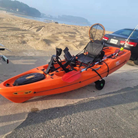 Kastking — Kayak professionnel, qquantité minimale de commande, 10 pieds, siège unique, pédale, pêche en océan, directement de l'usine, nouvel arrivage