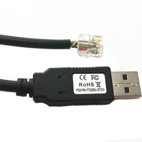 USB to RJ12 6P6C Programming Cable for Kenwood Radios