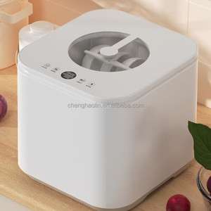 Lave-<span class=keywords><strong>vaisselle</strong></span> compacte de comptoir avec système de pulvérisation automatique double, réservoir et raccordement à l'eau du robinet - Product Image 3