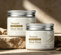 Masque facial en boue à l'acide salicylique et au ferment de riz, anti-points noirs et contrôle du sébum 24h, viral sur TikTok