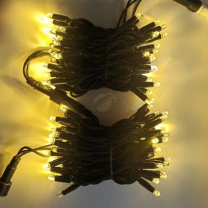 Ngoài trời trang trí chiếu sáng hiển thị IP67 cao su không thấm nước 5 mét dây đồng 100 LED giáng sinh Cổ Tích chuỗi đèn cho các sự kiện - Product Image 3