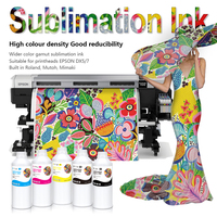 1000ml Tinta Sublimasi Premium untuk Printhead Epson I3200 Tinta Sublimasi Berkualitas Tinggi Tinta Printer Sublimasi