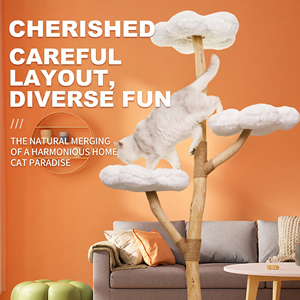 <span class=keywords><strong>Coussin</strong></span> en peluche doux en forme de nuage <span class=keywords><strong>pour</strong></span> <span class=keywords><strong>arbre</strong></span> <span class=keywords><strong>à</strong></span> <span class=keywords><strong>chat</strong></span>, tapis chaud remplaçable, lit de repos <span class=keywords><strong>pour</strong></span> chaton - Product Image 1