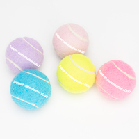 Balles de tennis en caoutchouc personnalisées écologiques pour chiens et chats - Jouets à mâcher pour l'entraînement en extérieur - Vente en gros