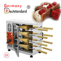 Machine à pain commerciale 16 tambour cheminée gâteau four machine à vendre