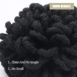 KGBFASS 10 pouces, grandes <span class=keywords><strong>tresses</strong></span> à nouer, queue de cheval bouclée, dreadlocks, chignons tressés, faux <span class=keywords><strong>chignon</strong></span>, scrunchies à clipser sur les cheveux - Product Image 6
