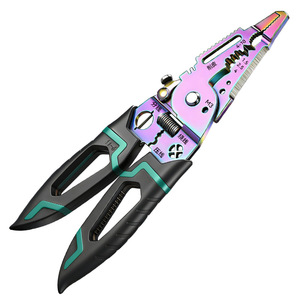 Niu Xiang Multi Functional Wire Stripper 7 Inch Industrial Grade Carbon Steel Pointed Nose For Electricians - Product Image 5